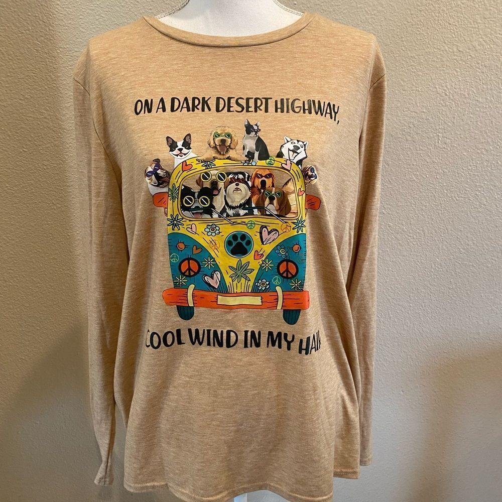 Eagles Graphic Long Sleeve Shirt Size XXL